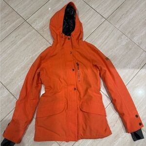 Roxy Orange Hooded Jacket